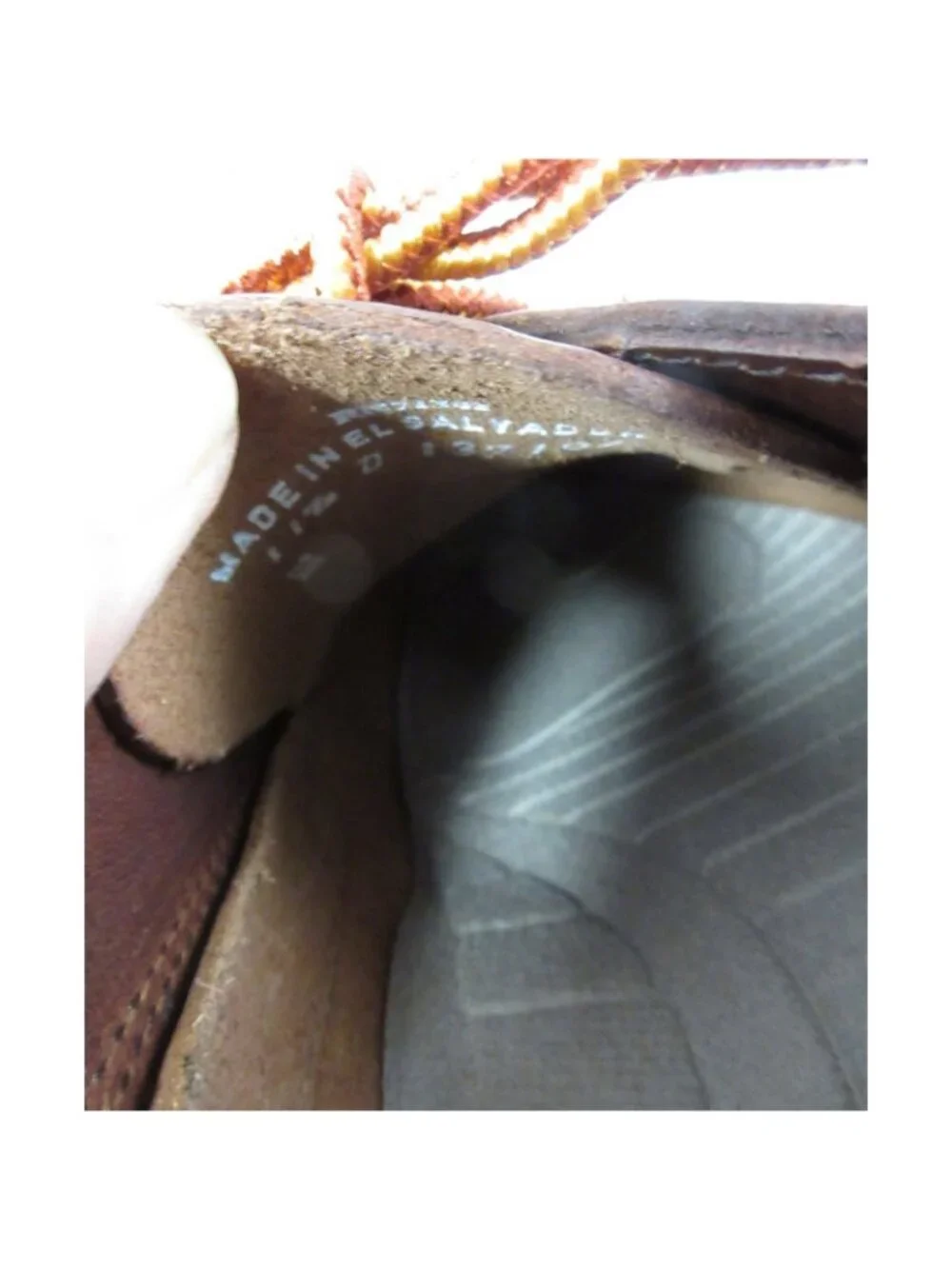 LL Bean Boat Shoes 11.5 D Blucher Mocassin Leather Casual Handsewn NEW
